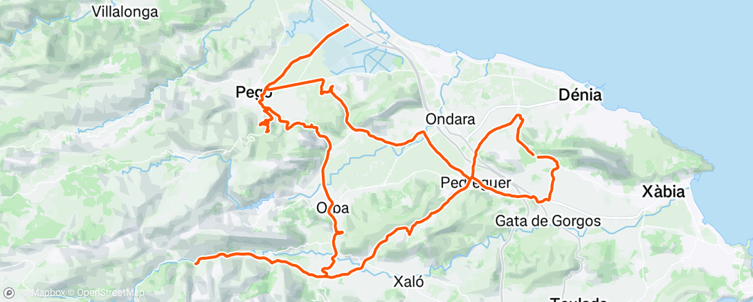 Map of the activity, Day 8 🇪🇸