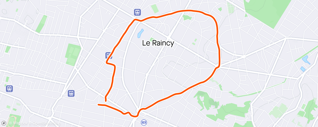 Kaart van de activiteit “5km duurloop”