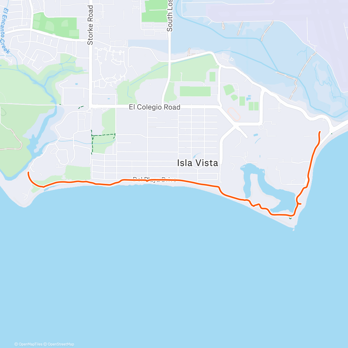 Map of the activity, West Cottages to KITP. I mean HELLO?!? how do they get away with working here?!?