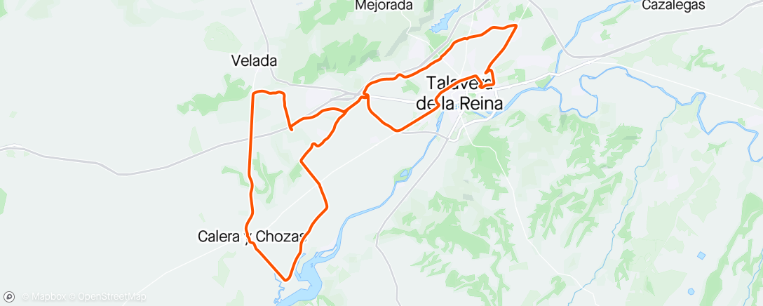 Map of the activity, Gamonal-Calera-Albufera