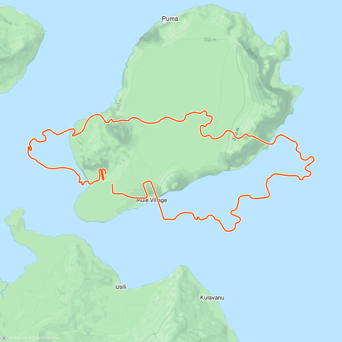 Map of the activity, Zwift - Pacer Group Ride: Watopia's Waistband in Watopia with Miguel