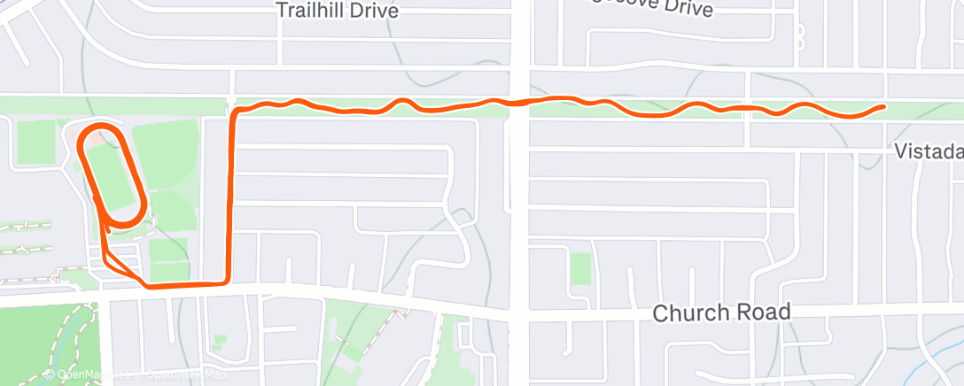 Карта физической активности (Morning Run)