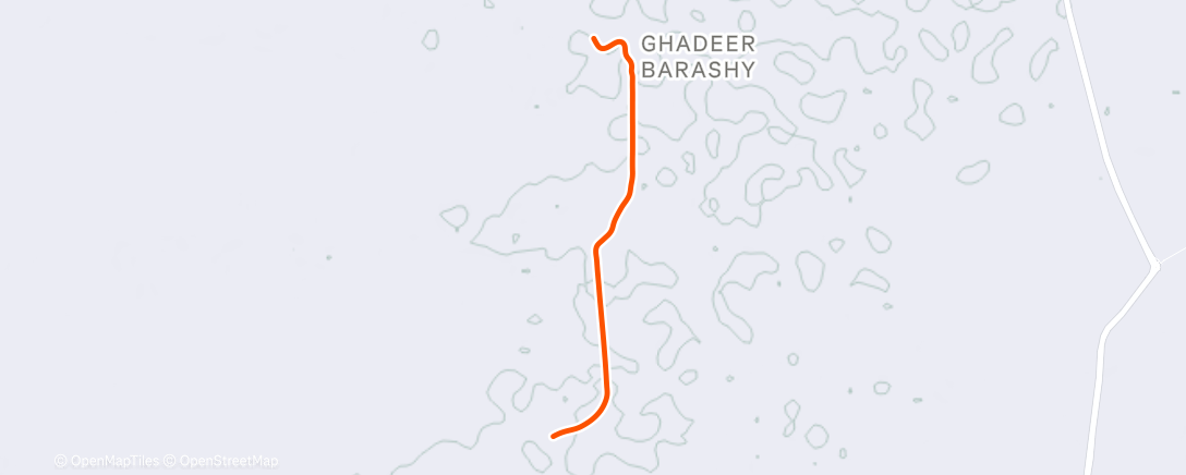 Map of the activity, MyWhoosh - Al Qudra