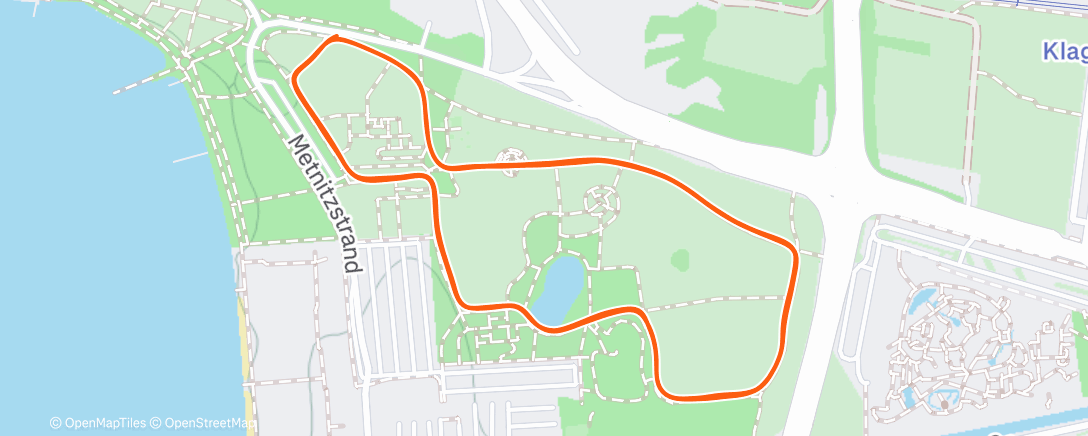 Map of the activity, Official parkrun time:
18:07 | 3:37min/km