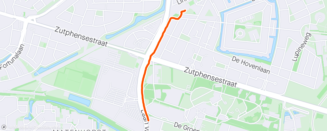 Map of the activity, Trein-huis