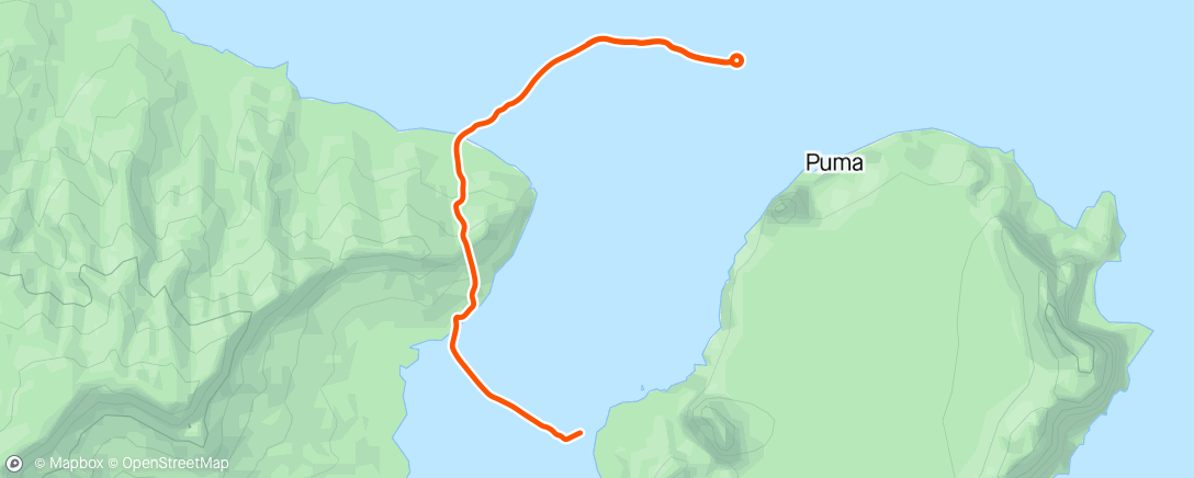 Carte de l'activité Zwift - Climb Portal: Crow Road at 75% Elevation in Watopia
