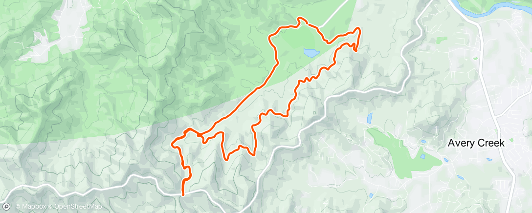Map of the activity, Fathers day gravel