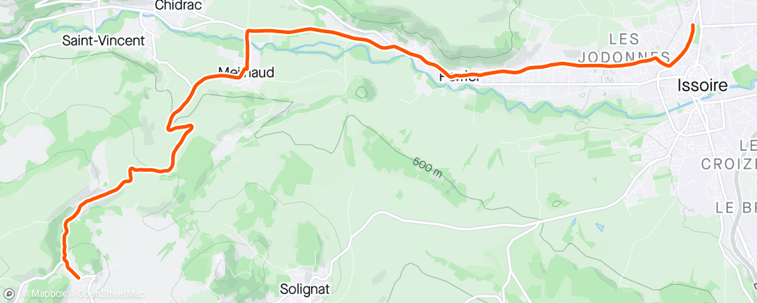 Carte de l'activité Ski roue classique