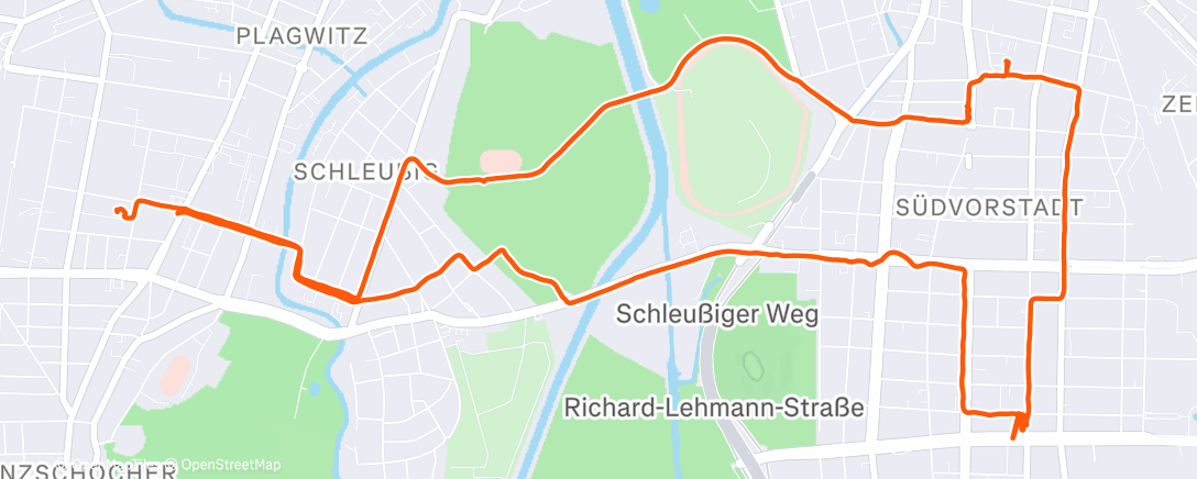 Map of the activity, BARBER AND BEER