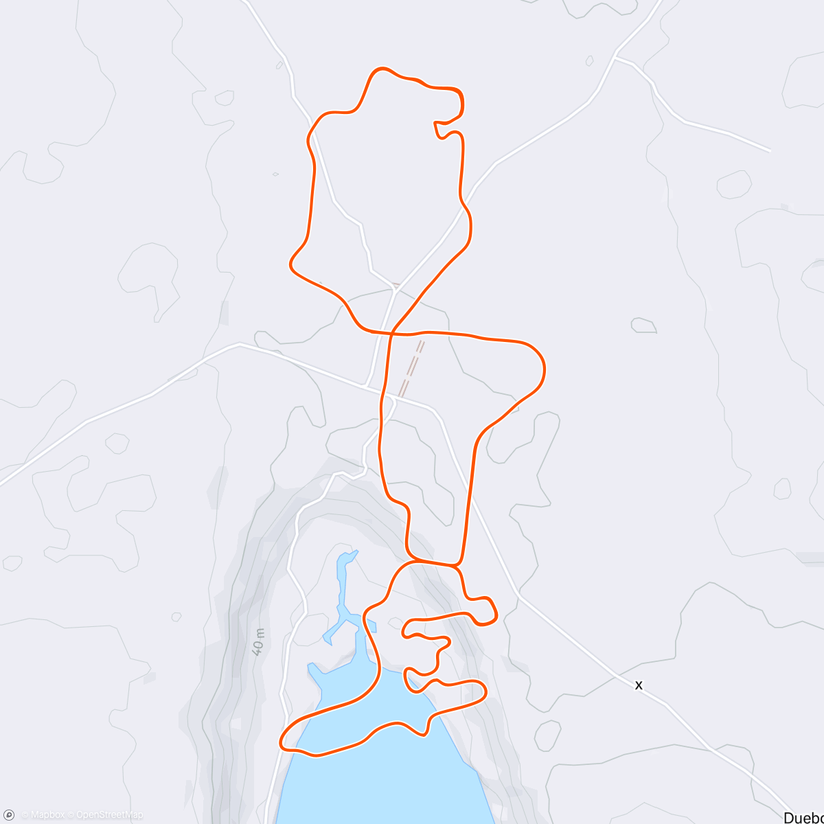 Map of the activity, SZR Sunrise Ride (C) on Sleepless City