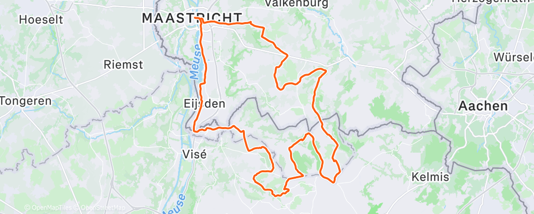 Map of the activity, Wèrm in ‘t zuuje