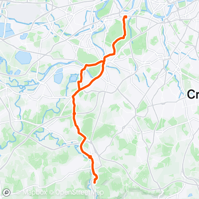 PALEWELL PARK TO BOX HILL | 58.0 km Cycling Route on Strava