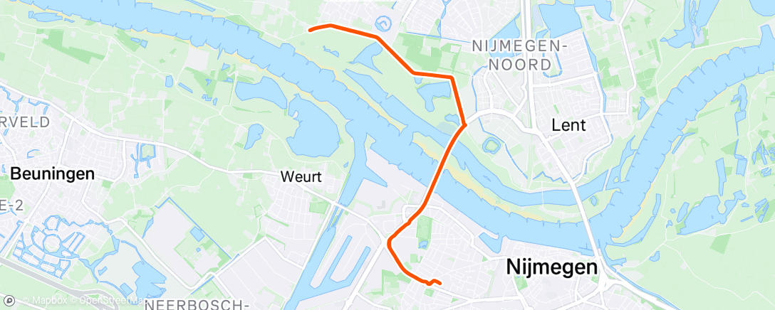 Map of the activity, 60’