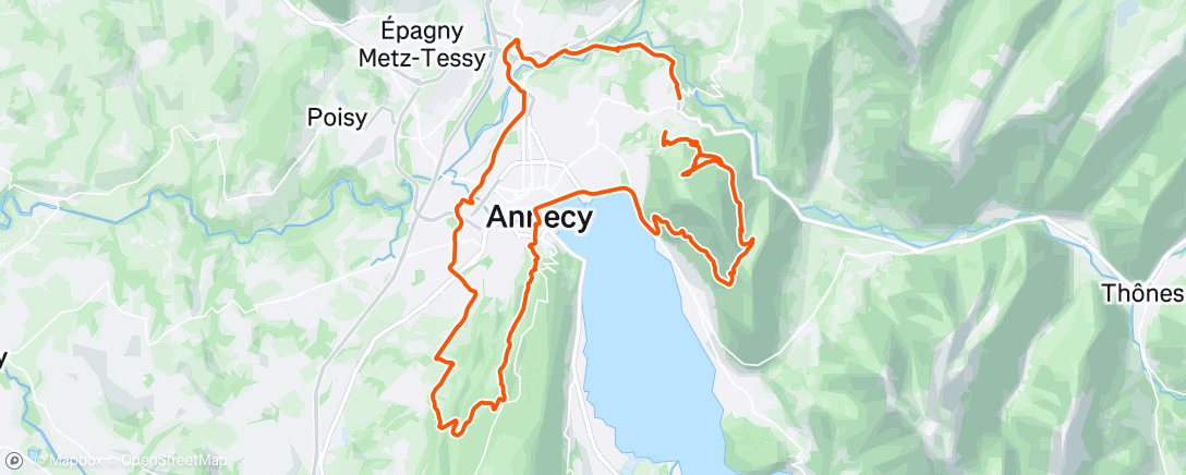 Map of the activity, MTB rideeeee 🥰😇
