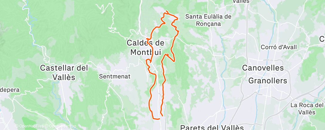 Map of the activity, buscando alternativas a los caminos en obras