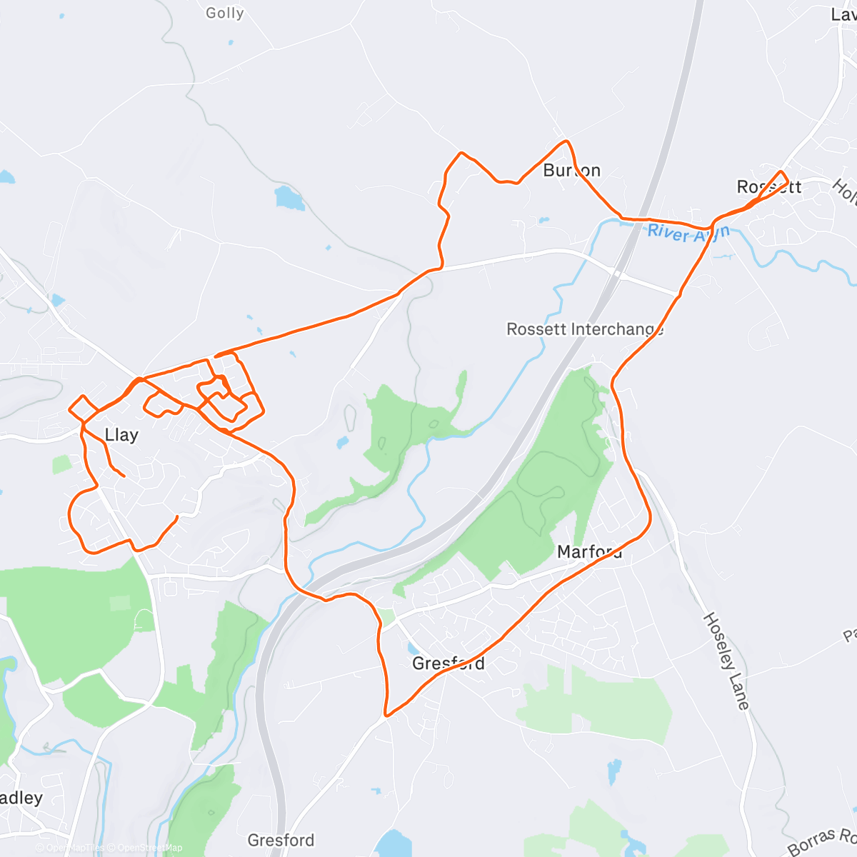 Map of the activity, Impromptu decision to do Sean Conway’s 21:21:21 challenge ~ it was slow, it was wet, it was hilly, I was tired after a 4h drive and almost straight into this - but it still got done! 🙌🤗