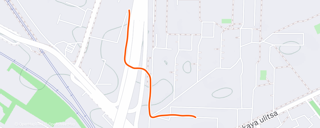 Карта физической активности (Дневной велозаезд)