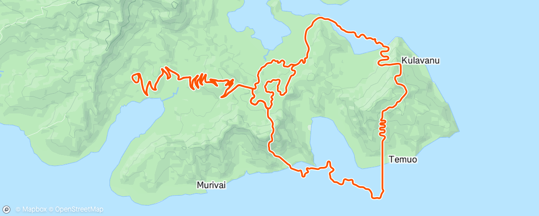 Map of the activity, Zwift - New Workout in Watopia