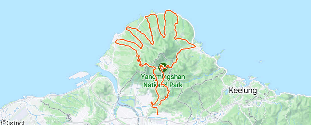 Map of the activity, 確認陽明山地震後沒有嚴重災害🤣