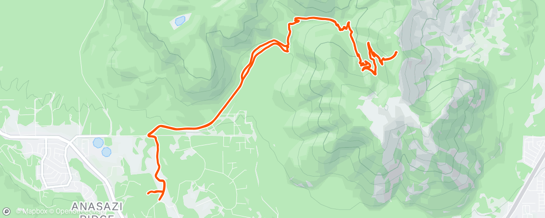 Map of the activity, Float