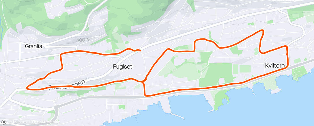 「Vogntur med ragnarok」活動的地圖