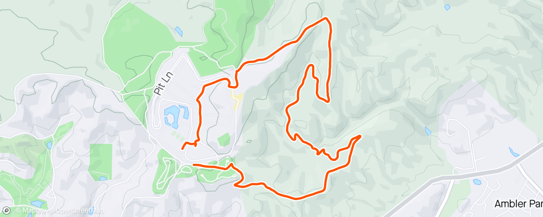 Map of the activity, Seaotter Ride Day