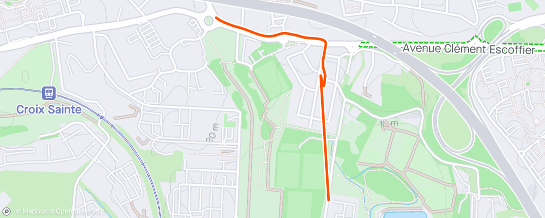 Map of the activity, Magic mile