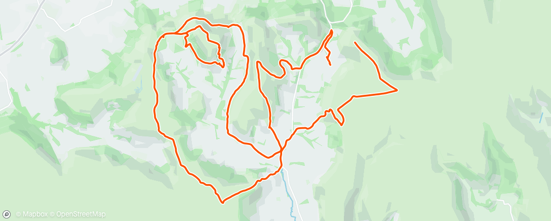 Mapa de la actividad (Ard moors but not when you're on an e ☺️)