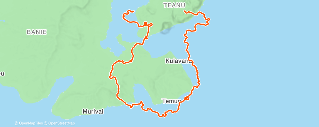 Map of the activity, Zwift - The Big Ring in Watopia