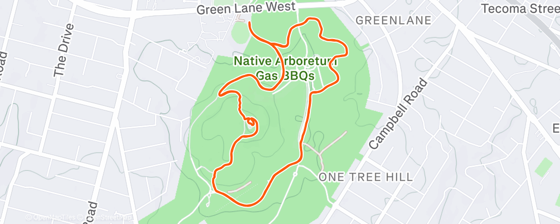 Map of the activity, Well, it's no Mt Luxmore but it'll have to do!