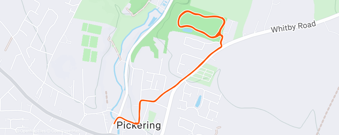 Карта физической активности (Morning Run)