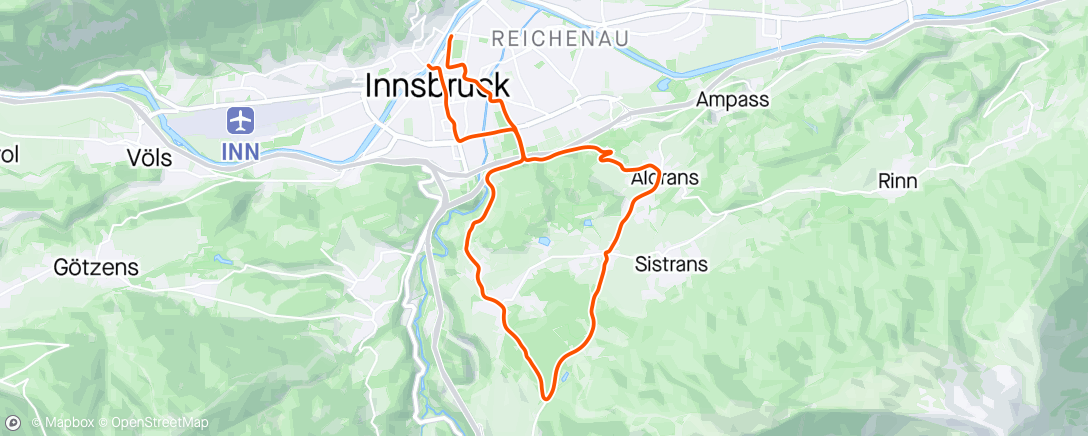Mapa da atividade, Zwift - The McCarthy Special in Innsbruck