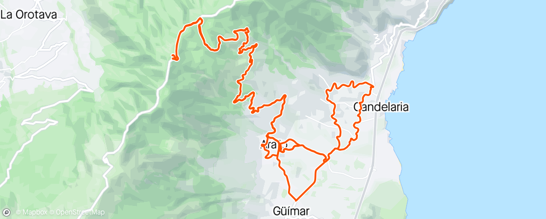 Map of the activity, Claiming new roads on the volcano