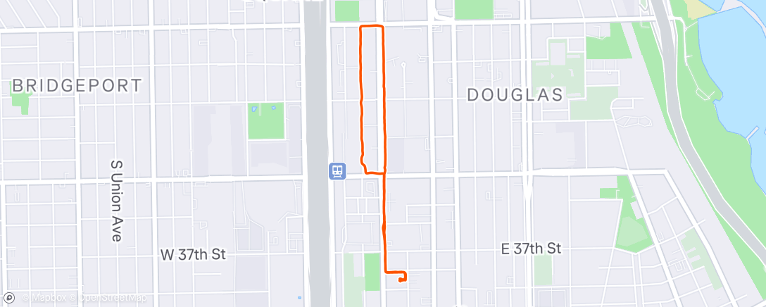 Карта физической активности (Lunch Run)