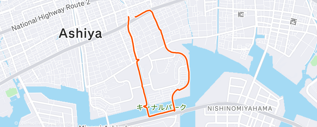 Map of the activity, 朝！