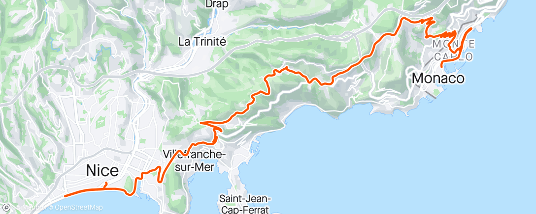 Map of the activity, Tour de France 🇫🇷 étape 21