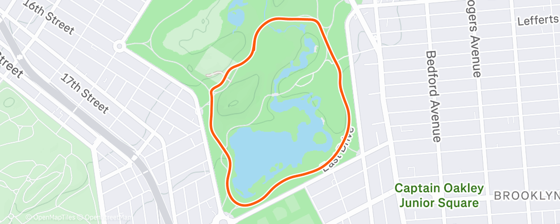 Map of the activity, Zwift - Avon Flyer  in New York
