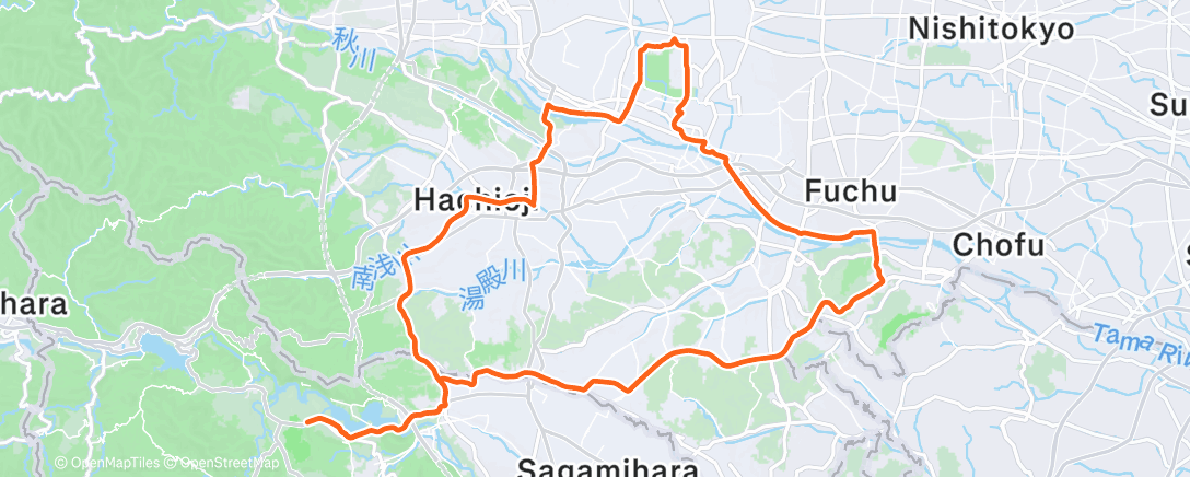 Map of the activity, PICC朝ラーライド