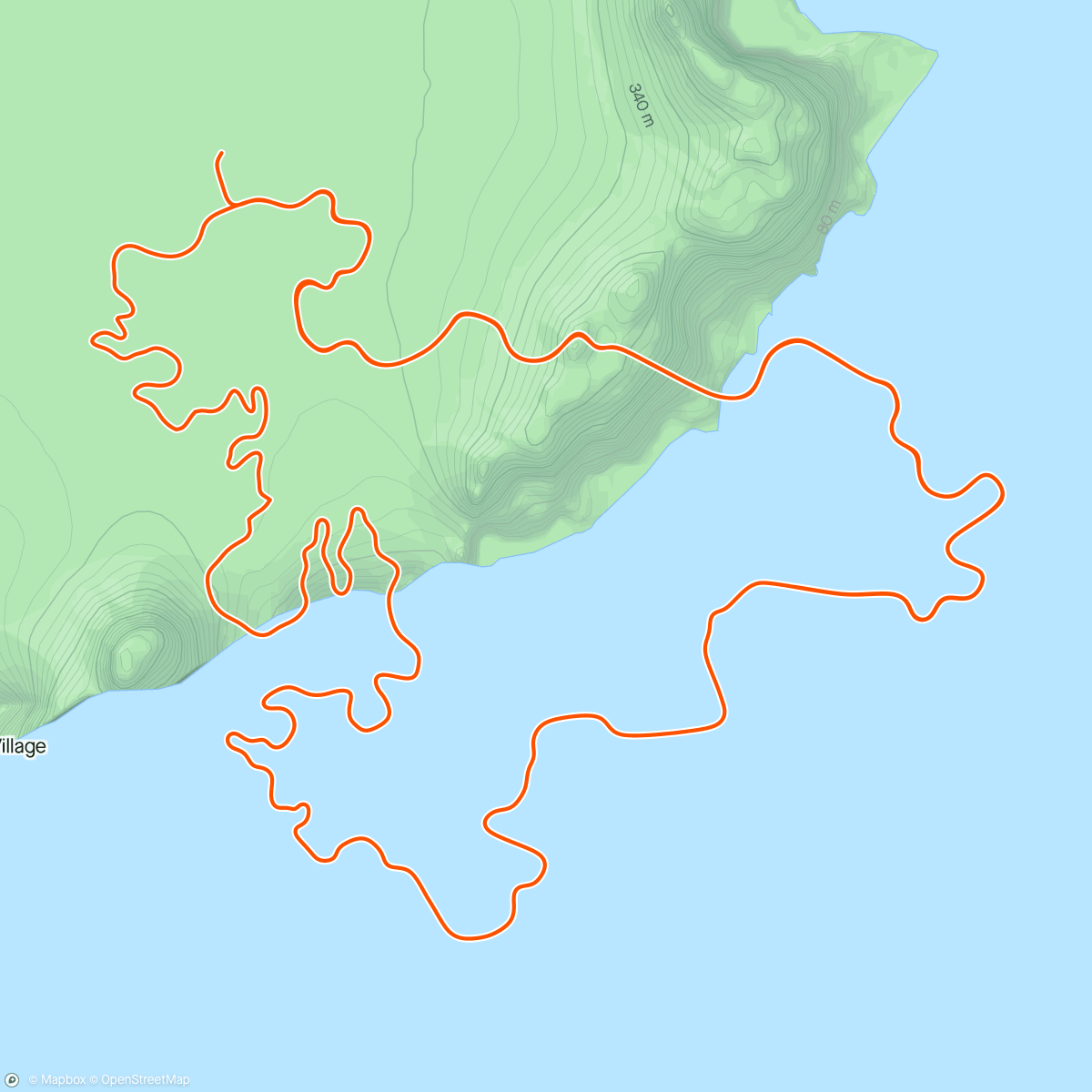 Map of the activity, Zwift - Group Ride: Vikings Valhalla Fatburn Ride (D) on Sand And Sequoias in Watopia