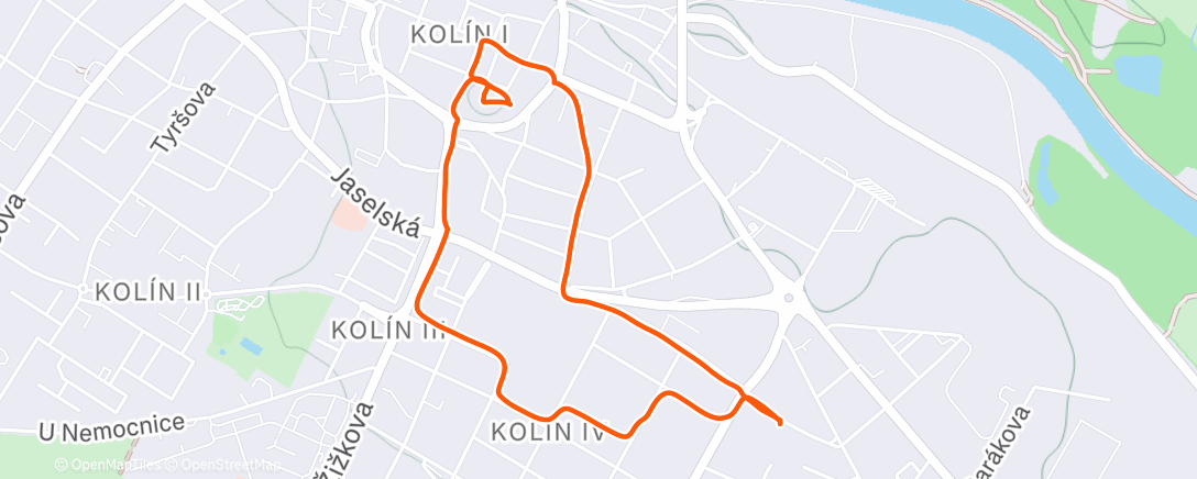 Карта физической активности (Afternoon Walk)