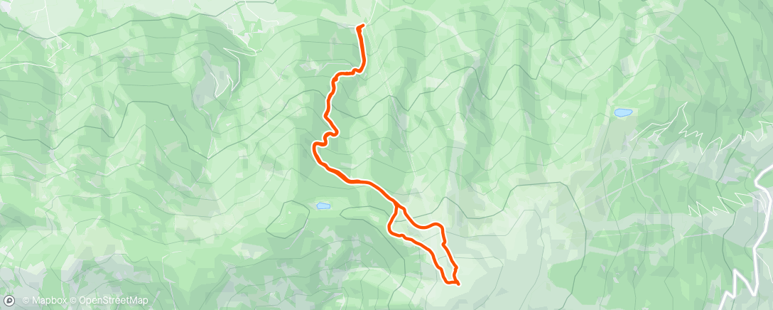 Map of the activity, Tourenskilauf am Nachmittag
