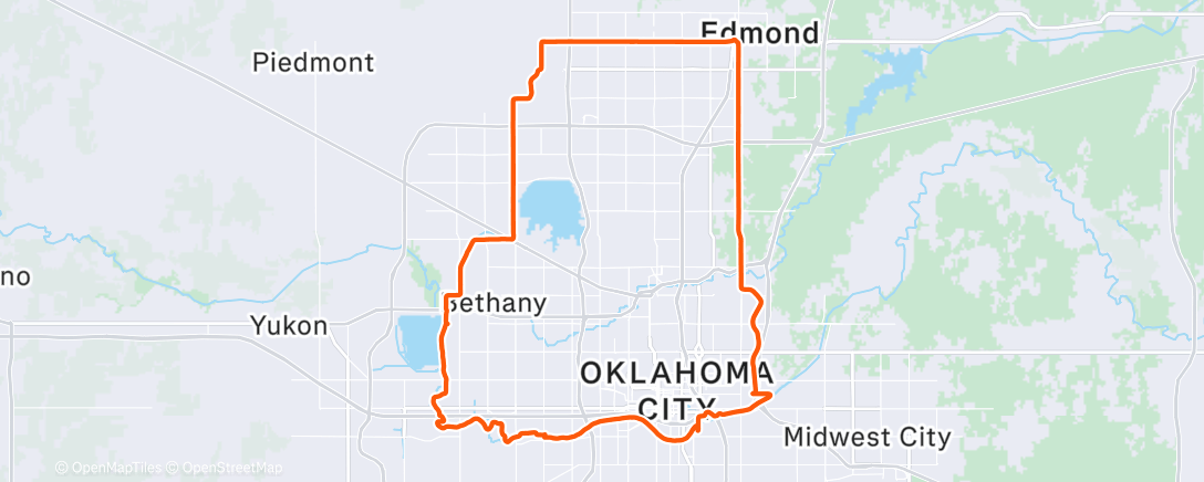 Mapa de la actividad (Distance makes the heart grow fond.)