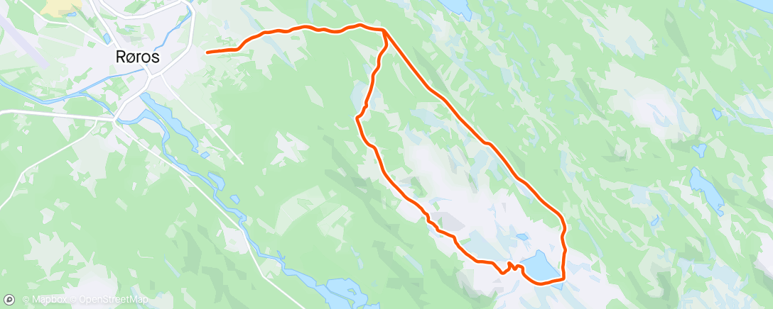 Map of the activity, Skåkåsen