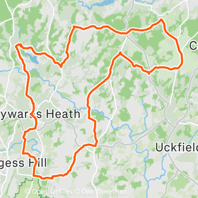 Kidds Hill and Ardingly | 66.5 km Cycling Route on Strava