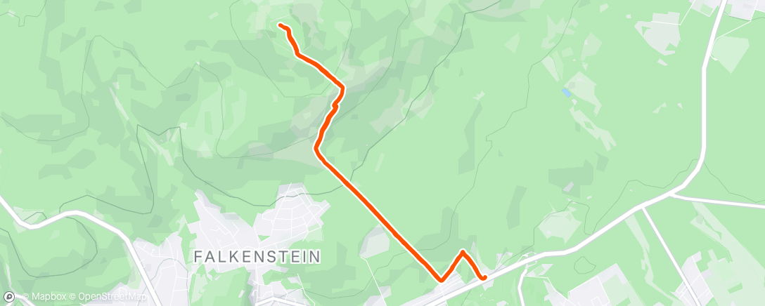 Map of the activity, Old King