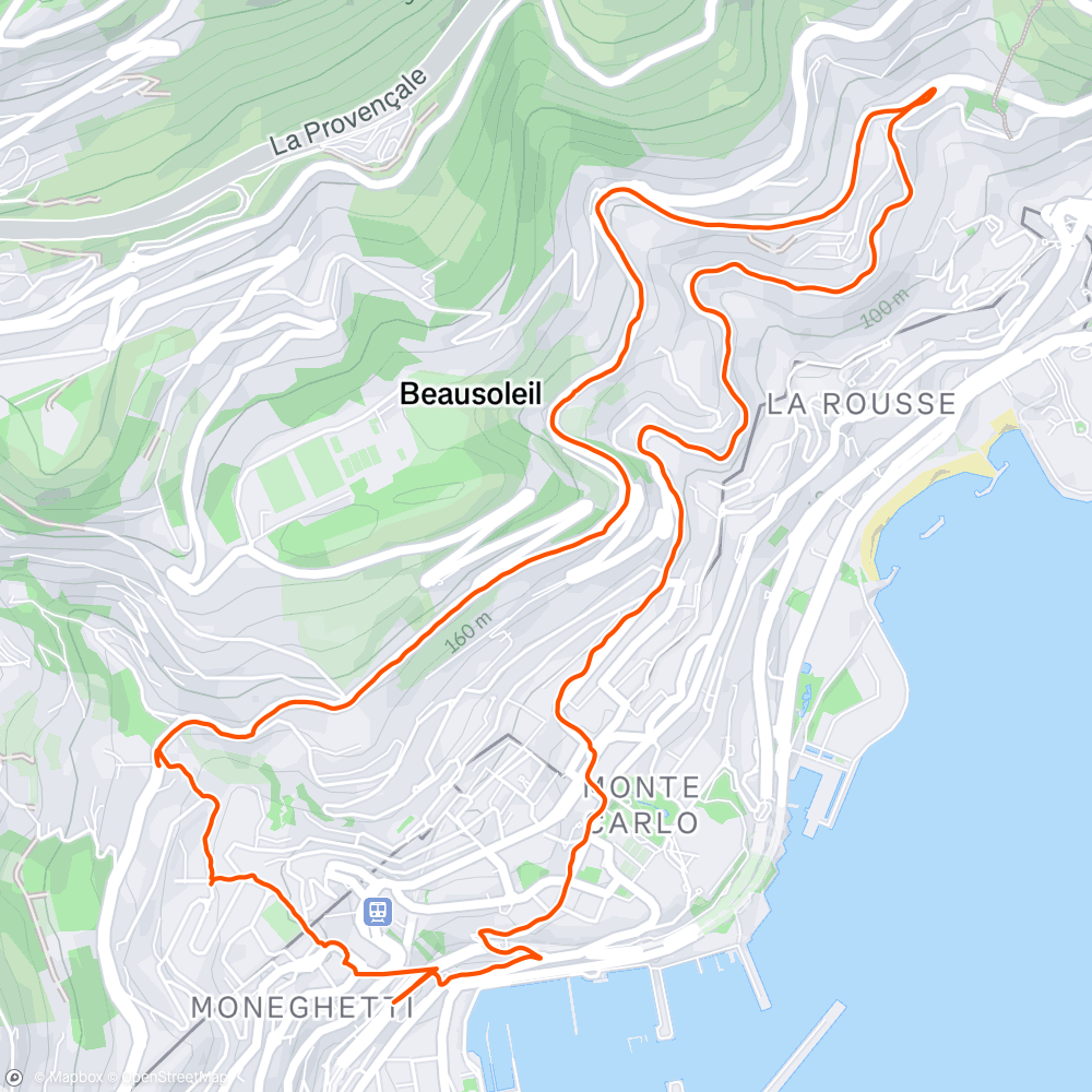 Map of the activity