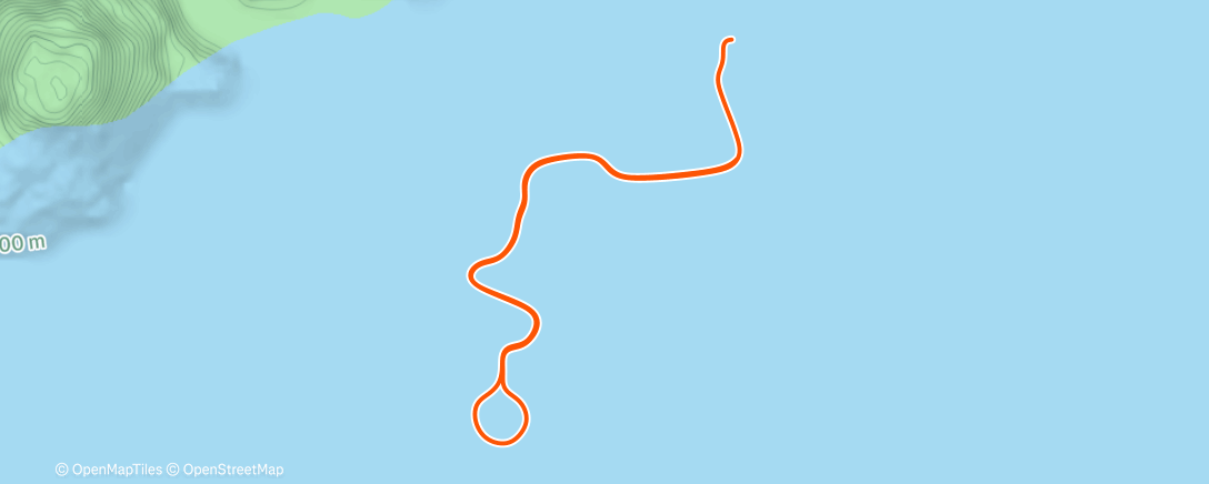 Map of the activity, Zwift - Tempus Fugit in Watopia