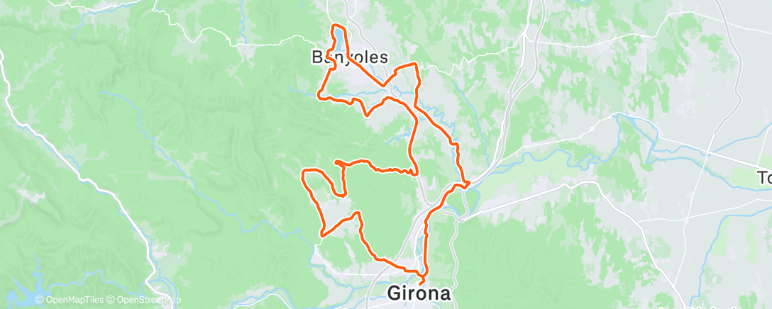 Map of the activity, here, there & everywhere