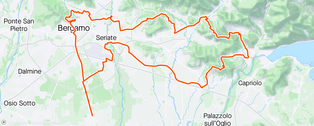 Mapa da atividade, Gandosso - S. G. Formiche - pasta - boccola