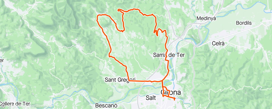 Map of the activity, Golf - mota - Canet